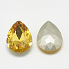 Pointed Back Glass Rhinestone Cabochons RGLA-T081-13x18mm-22-2