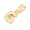 Brass Charms KK-G522-54G-G-2