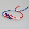 Miyuki Seed Braided Bead Bracelet BJEW-P269-29A-4