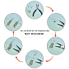 2000Pcs 304 Stainless Steel Open Jump Rings STAS-UN0029-61-6