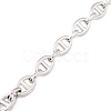 Non-Tarnish 304 Stainless Steel Oval Link Chains CHS-F017-05B-P-2