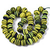 Handmade Frosted Lampwork Beads Strands LAMP-T007-07C-2