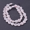 Girlfriend Valentines Day Ideas Natural Rose Quartz Bead Strands G-R190-20mm-18-2