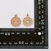 14Pcs 7tyle 304 Stainless Steel Pendants STAS-SZ0002-50RG-8