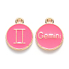 Alloy Enamel Pendants X-ENAM-S124-01B-03I-1