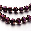 Electroplate Non-magnetic Synthetic Hematite Bead Strands G-F300-31A-04-1