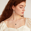 28PCS 7Colors Brass Cubic Zirconia Charms KK-DC0003-71-6