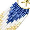 MIYUKI Round Rocailles Seed Beads Beaded Charms PALLOY-MZ00210-4