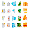 5Bags 5 Colors Glass Chip Beads GLAA-TA0002-40-2