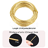 Brass Wire for Jewelry Making CWIR-WH0014-03A-2