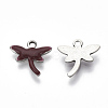 201 Stainless Steel Enamel Charms STAS-N088-19-4