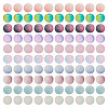 200Pcs 10 Colors Crackle Glass Beads Strands GLAA-TA0003-31B-1