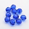 Transparent Acrylic Beads PL505Y-8-2