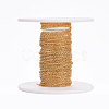 Handmade Ion Plating(IP) 304 Stainless Steel Cable Chains STAS-F220-01G-2
