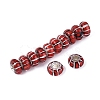 Handmade Lampwork & Brass Core European Beads LAMP-N044-01S-03-2
