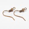 Brass Earring Hooks KK-S075-AB-NF-2