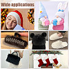 4Pcs 2 Colors Artificial Wool Costume Accessories DIY-NB0013-17-6