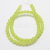 Natural & Dyed Malaysia Jade Bead Strands X-G-A146-6mm-A27-2