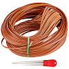 1Bundle Plastic Wicker Strips AJEW-BC0010-22C-1