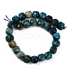 Natural Tiger Eye Dyed Beads Strands G-H028-A01-02A-3