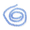 Electroplate Glass Beads Strands X1-EGLA-A034-T4mm-L04-2