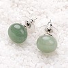 Natural & Synthetic Mixed Stone Stud Earrings G-F267-09-2