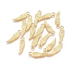 Tibetan Style Alloy Wing Charms TIBEP-3344-G-NR-1