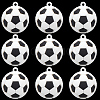 10Pcs PVC & Iron Charms FIND-SC0022-19-8