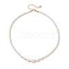Natural Cultured Freshwater Pearl Necklaces for Women NJEW-JN05940-4