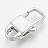Tarnish Resistant 304 Stainless Steel Lobster Claw Clasps STAS-T033-09-1