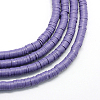 Handmade Polymer Clay Heishi Beads X-CLAY-R067-8.0mm-03-1