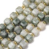 Natural Jadeite Jade Myanmar Jade Beads Strands GG-CBAC972-A22-01-2