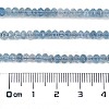 Natural Aquamarine Beads Strands G-L587-B02-02-4