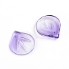 Transparent Glass Charms GLAA-H016-05E-17-2