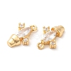 Brass Pendants KK-F860-42G-2