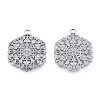 Non-Tarnish 201 Stainless Steel Pendants STAS-N098-206P-1