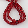 Glass Bead Strands GLAA-R041-6x6mm-02-2