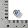 Brass Birthstone Beads KK-D372-01P-4
