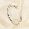 Non-Tarnish 304 Stainless Steel Simple Thin Cuff Bangles BJEW-P296-02P-4