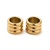 304 Stainless Steel European Beads STAS-H214-04G-1