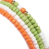 4Pcs 4 Color Glass Beaded Stretch Bracelets Set for Women BJEW-JB08805-5