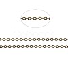 Brass Cable Chains CHC-T008-08AB-4