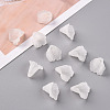 Transparent Acrylic Bead Caps PL551-8