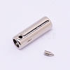 Zinc Alloy End Caps PALLOY-WH0072-42P-1
