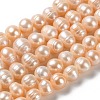 Natural Cultured Freshwater Pearl Beads Strands PEAR-E018-29-1