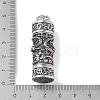 Openable 316 Surgical Stainless Steel Urn Ashes Pendants STAS-E212-29AS-02-4
