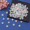 100Pcs 2 Style Eco-Friendly Transparent Acrylic Beads TACR-YW0001-86A-2