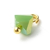Electroplate Glass Charms PALLOY-JF00821-04-5