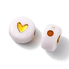 Plating Acrylic Beads PACR-YW0001-13-2