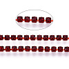 Electrophoresis Iron Rhinestone Strass Chains CHC-Q009-SS12-B21-4